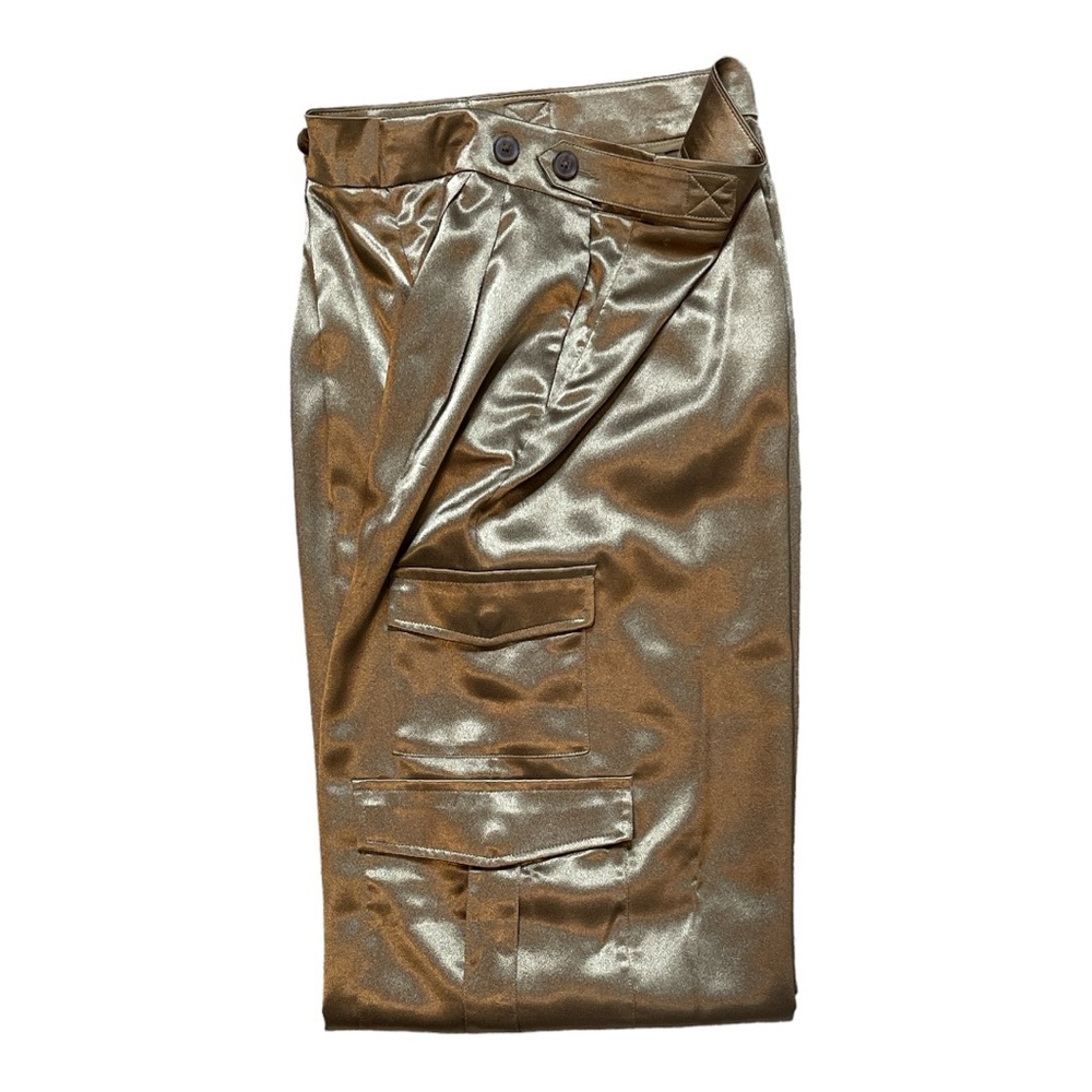 A NEW DAY HIGH RISE SATIN CARGO PANTS **NWT** - Picture 6 of 11